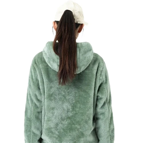 Sweat Capuche Chauffant Vert – Image 4