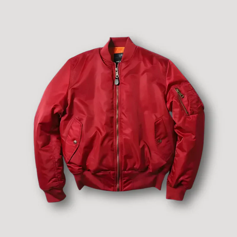 Blouson Bombardier Zippé pour Hommes