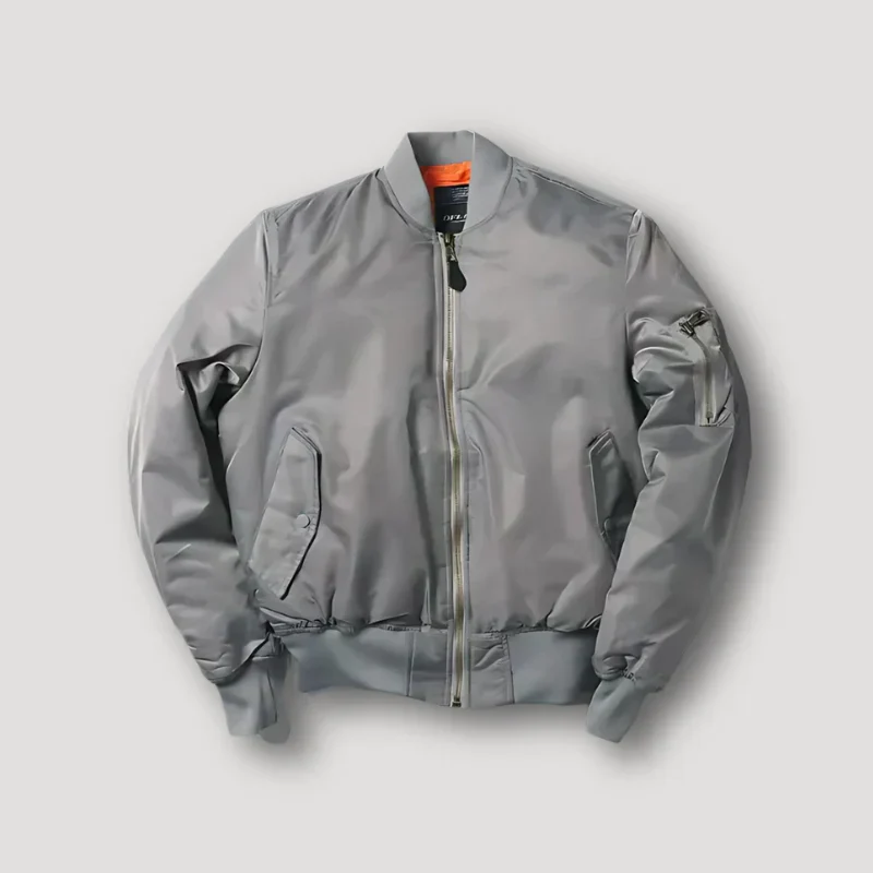 Blouson Bombardier Zippé pour Hommes – Image 5