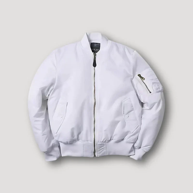 Blouson Bombardier Zippé pour Hommes – Image 4