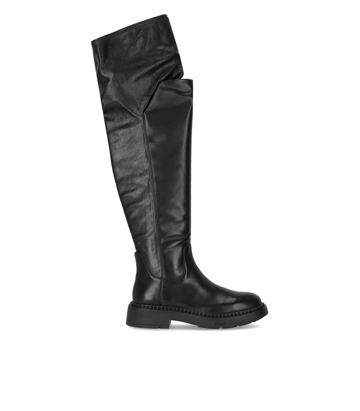 ASH MAXIM BLACK OVER-THE-KNEE BOOT – Image 2