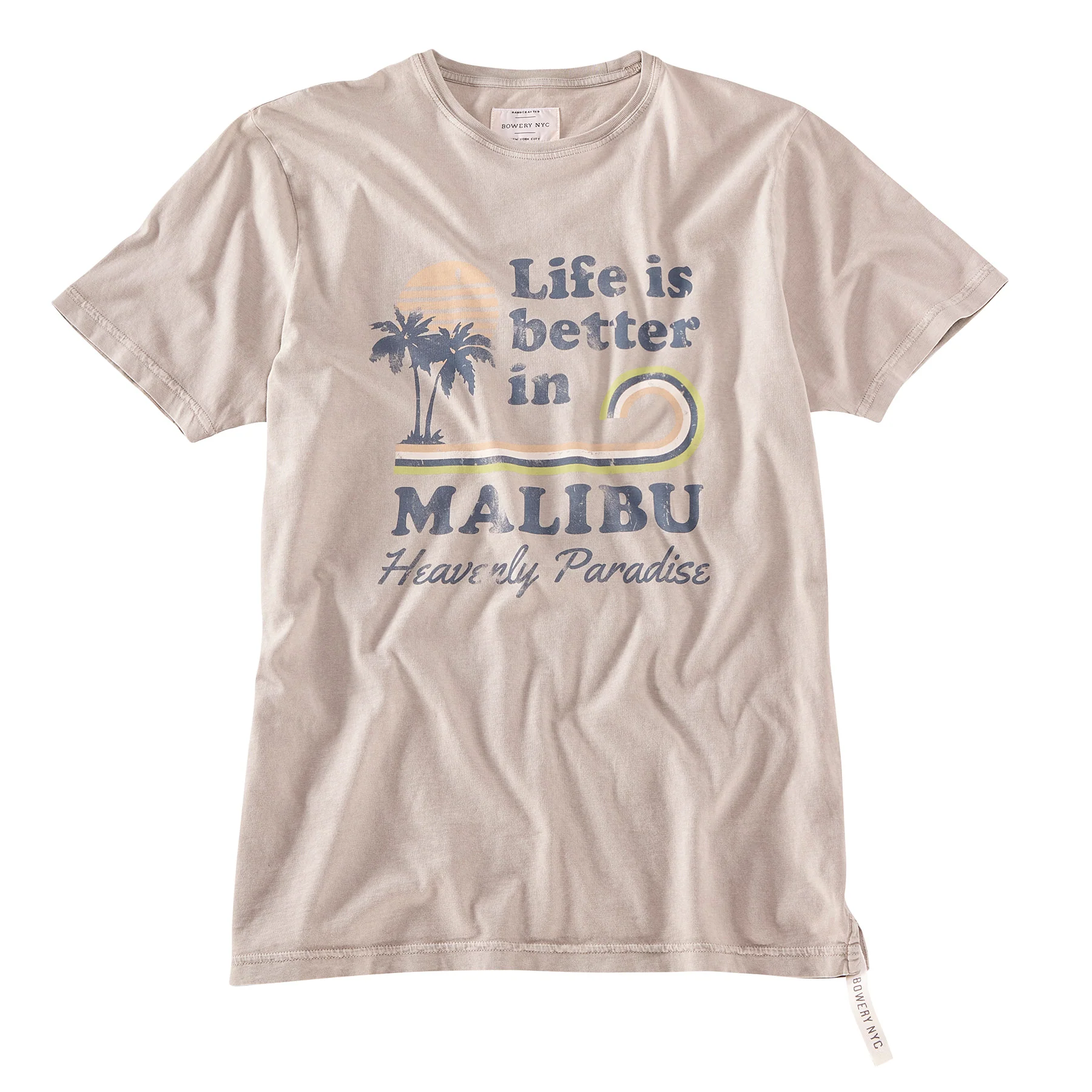 Bowery NYC T-Shirt Malibu – Image 2