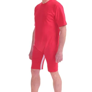 Body intime en coton à col ras du cou, fermeture à l'arrière