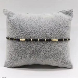 Bracelet miyuki 1 rang noir