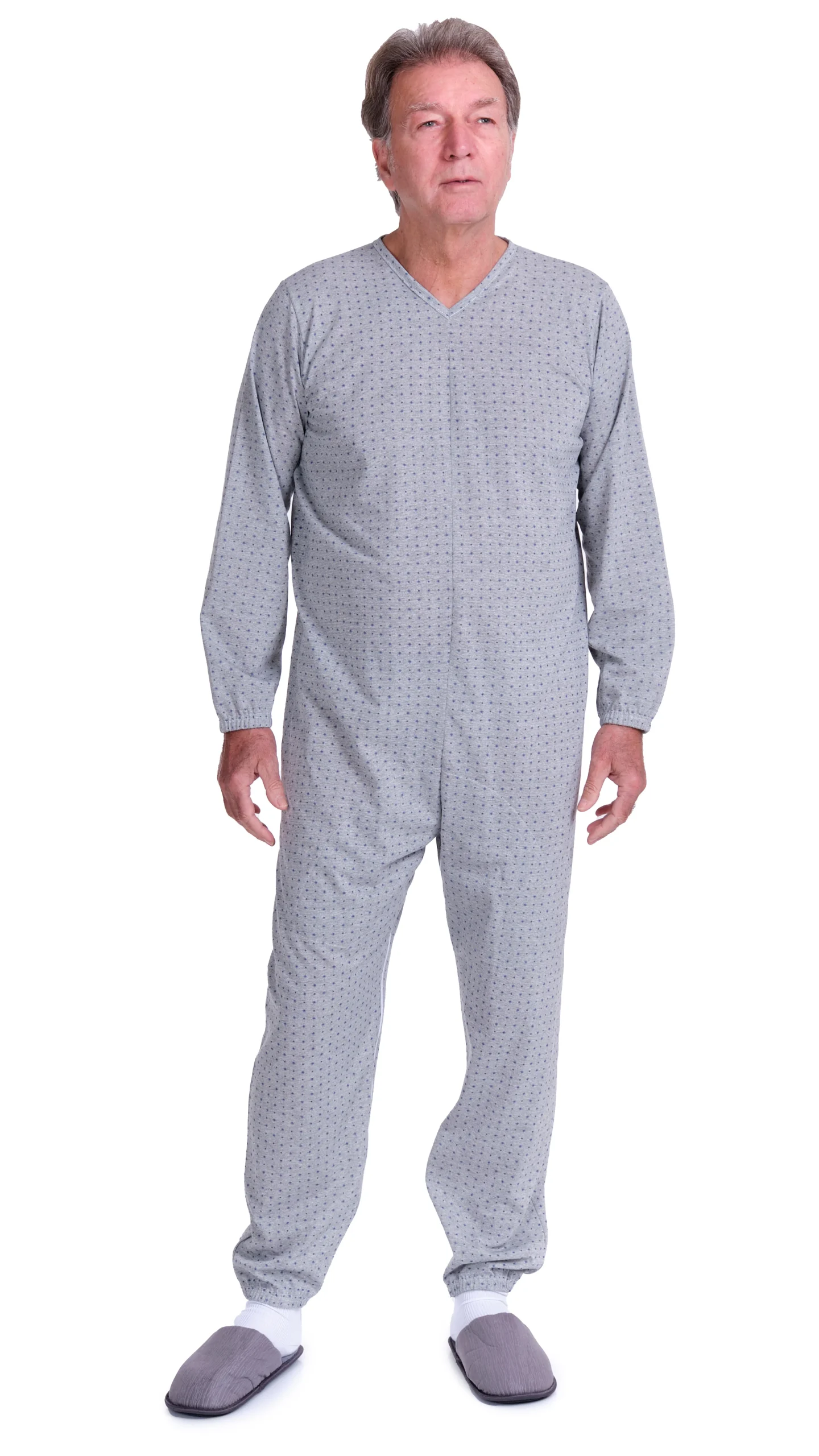 Grenouillère incontinence manches longues 2 fermetures – Image 3