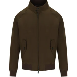 BARACUTA G9 HARRINGTON BROWN BOMBER JACKET