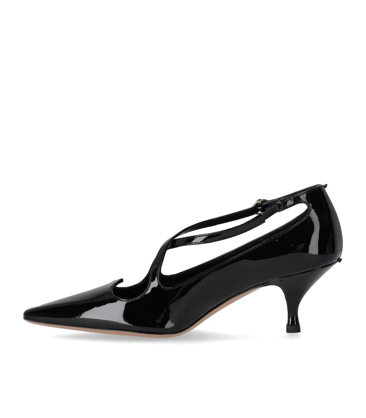 A.BOCCA TWO FOR LOVE BLACK PUMP – Image 4