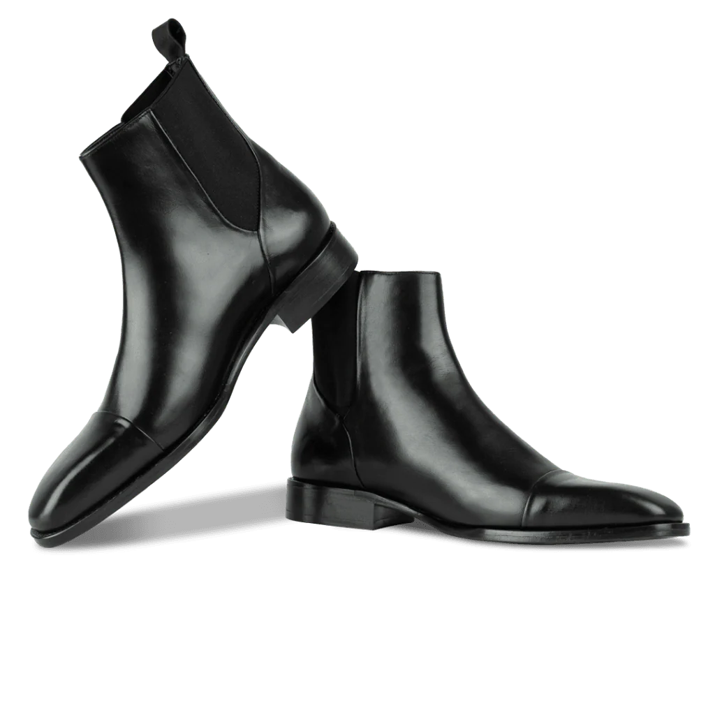 Cavan: Chelsea Boots Homme - Cuir Noir – Image 4