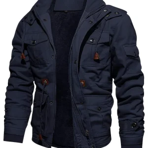 Vestes Chaudes Multi-poches pour Hommes