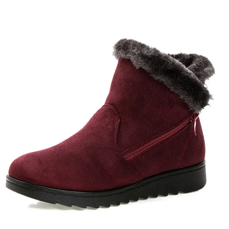 Bottes d'hiver en Peluche pour Femmes – Image 6