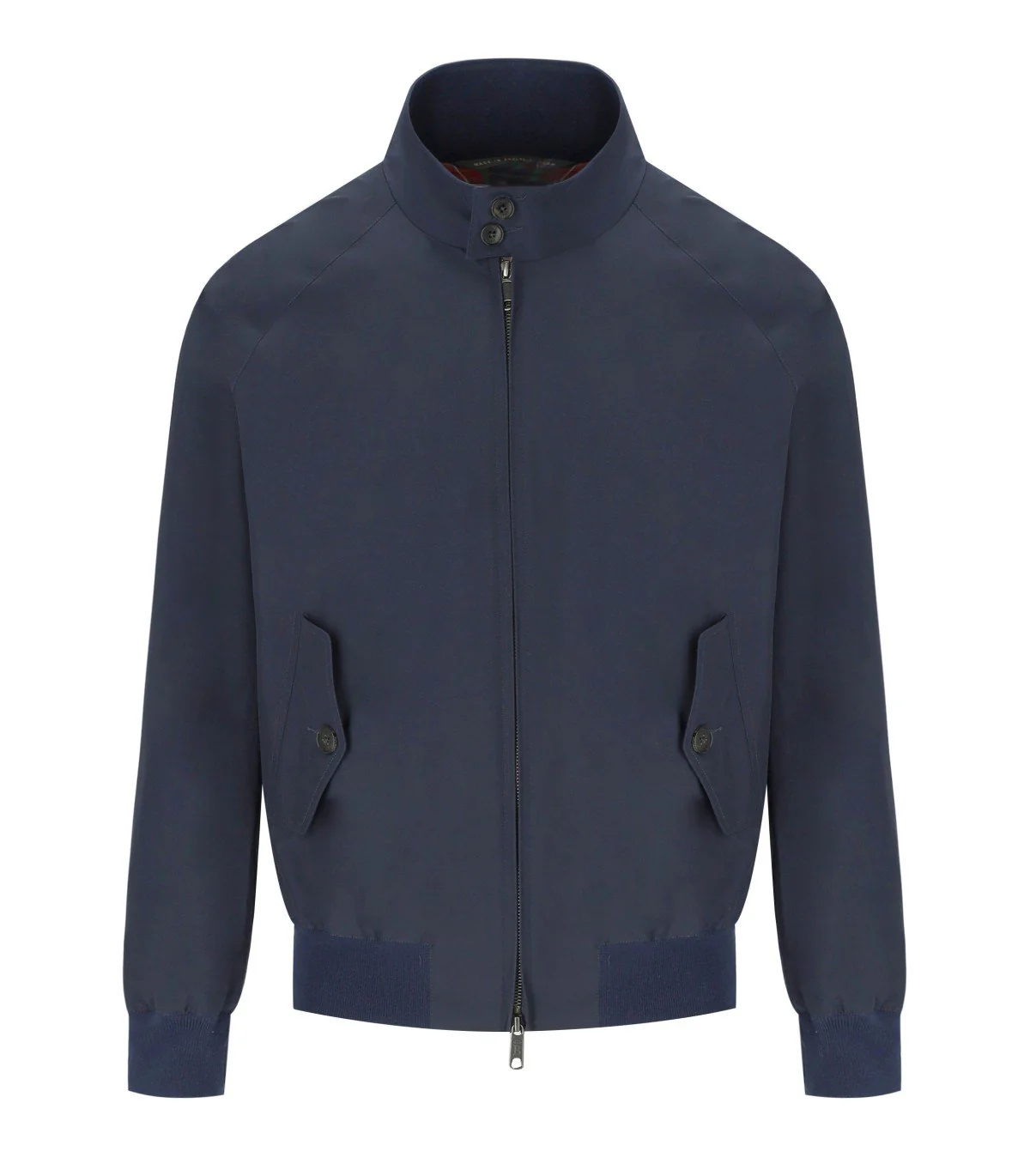 BARACUTA G9 HARRINGTON NAVY BLUE BOMBER JACKET – Image 2