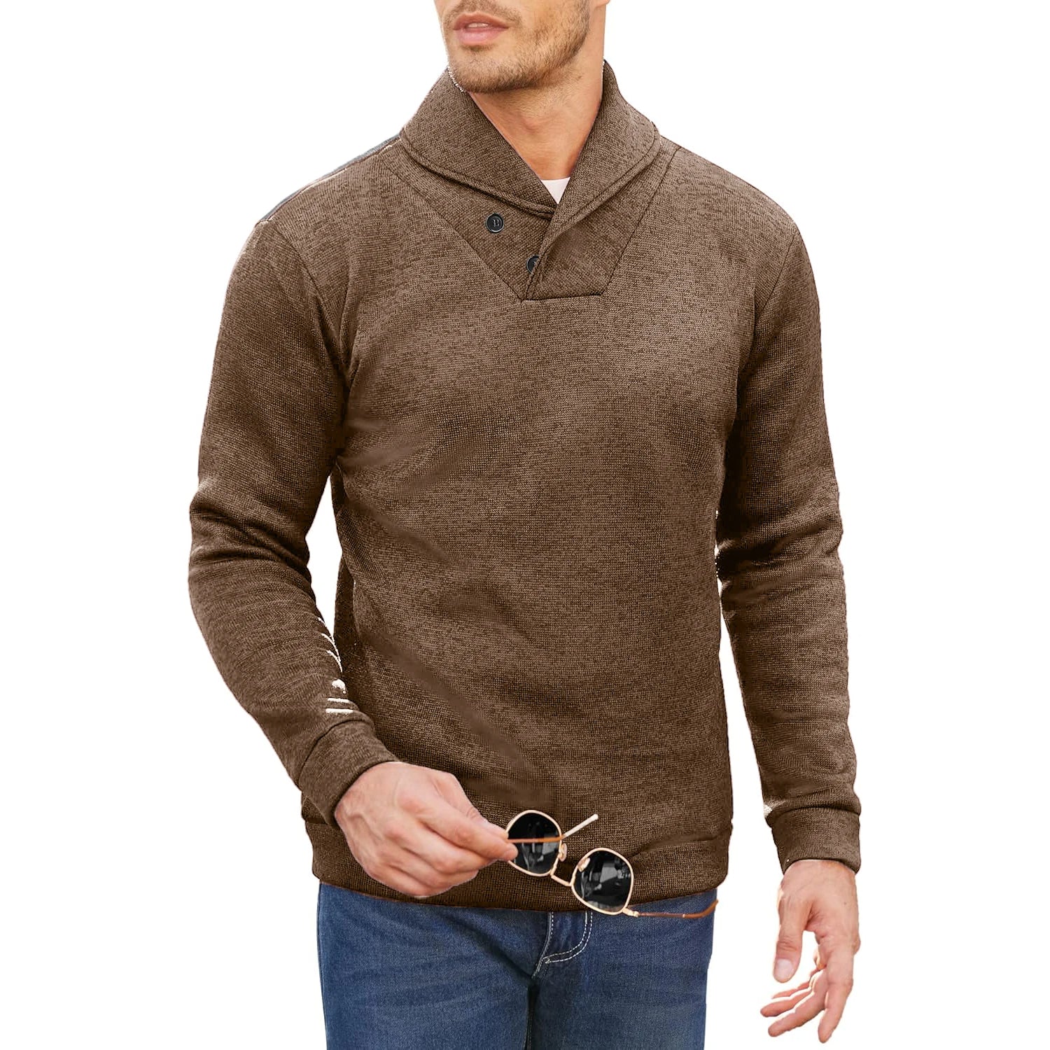 Pull Avec Col Pour Hommes – Image 3
