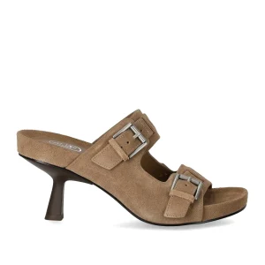 ASH JEWEL HAZELNUT HEELED MULE