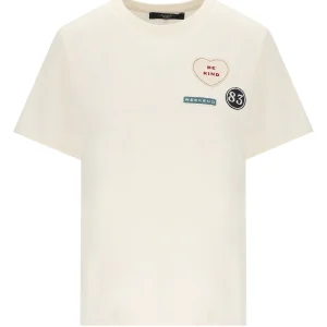 MAX MARA WEEKEND WEST ECRU T-SHIRT