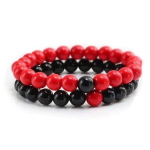 Bracelet japonais rouge