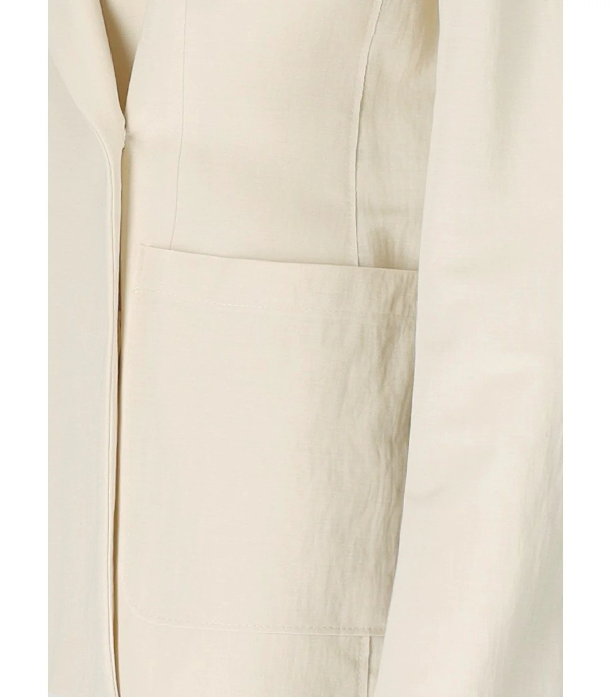 HARRIS WHARF LONDON IVORY DOUBLE-BREASTED BLAZER – Image 4
