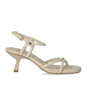 ASH JESS TALC HEELED SANDAL