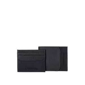 EMPORIO ARMANI BLUE WALLET+CARD HOLDER SET