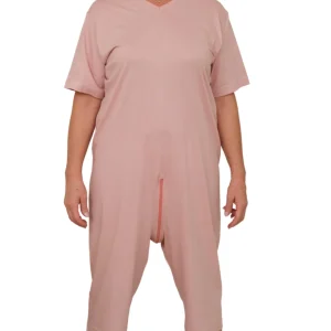 Grenouillère incontinence manches courtes et pantalon court