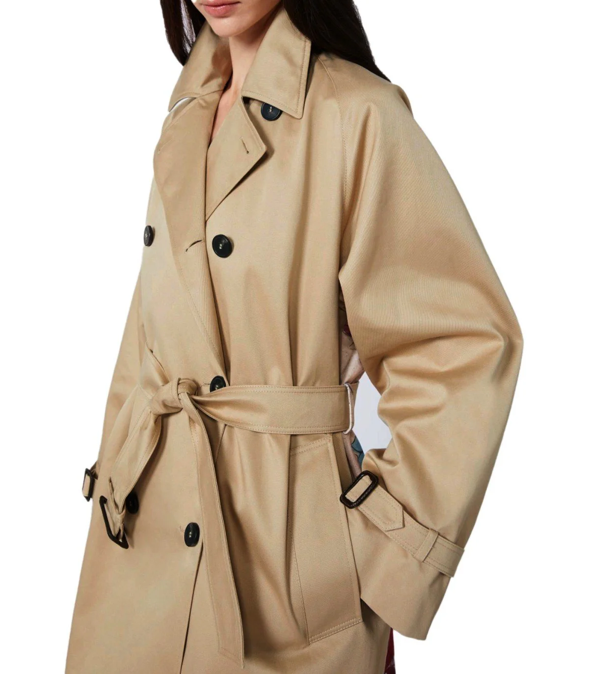 MAX MARA WEEKEND NINFA BEIGE TRENCH COAT – Image 6
