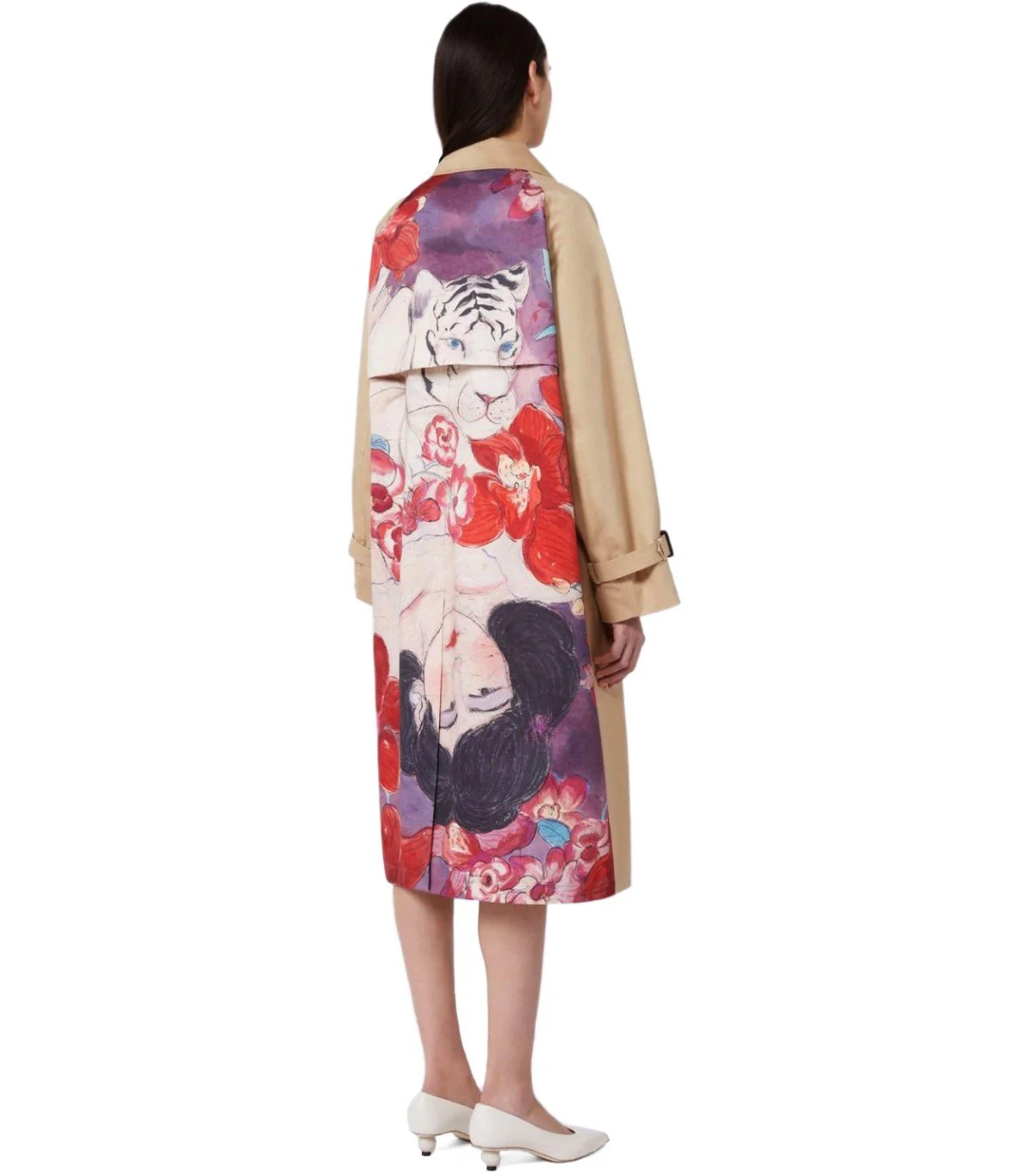 MAX MARA WEEKEND NINFA BEIGE TRENCH COAT – Image 5