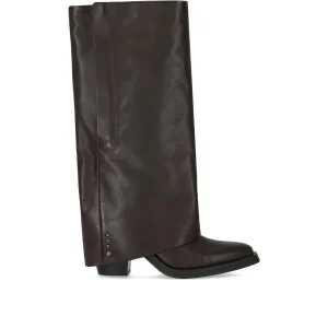 ASH JACKSON BROWN HEELED BOOT