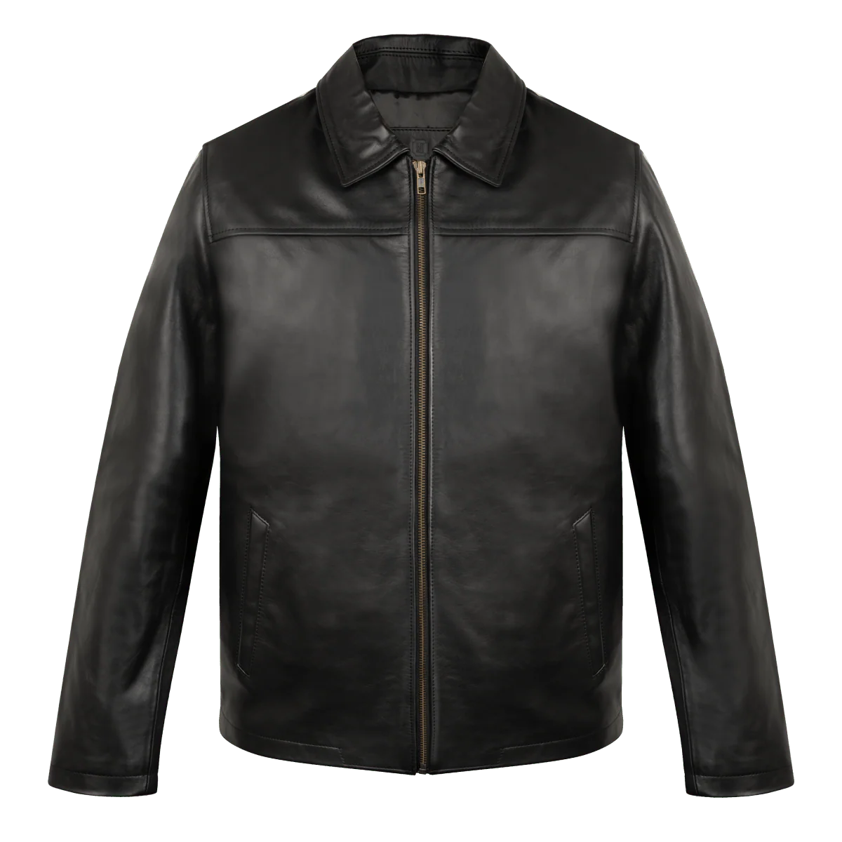 Heritage: Veste Hommes - Cuir Noir – Image 2