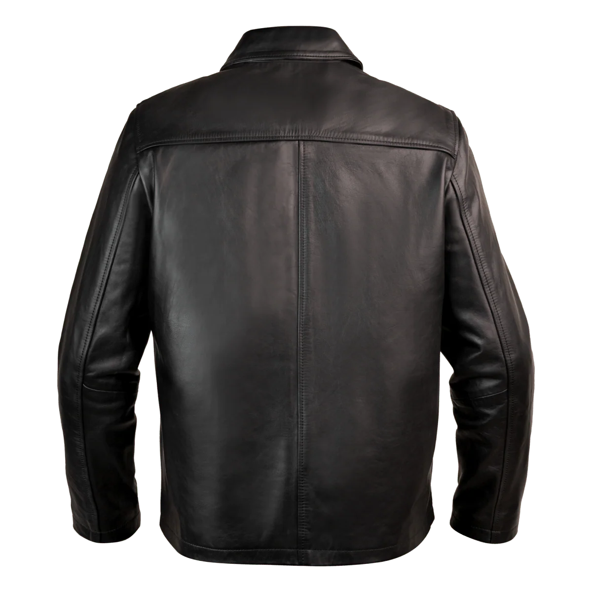 Heritage: Veste Hommes - Cuir Noir – Image 6