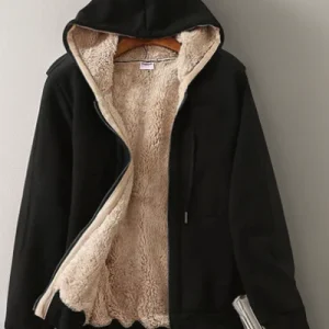Veste Chaude à Capuche pour Femmes