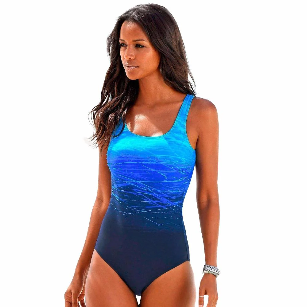 Maillot De Bain Une-Pièce Ombré Pour Femme – Image 6