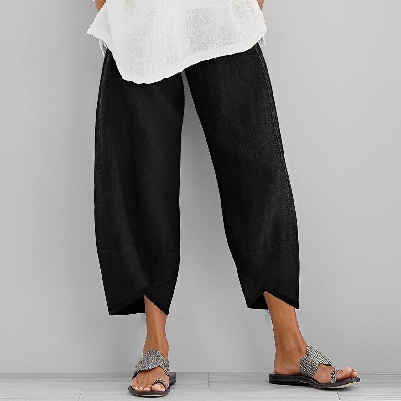 Pantalon en Lin Décontracté pour Femme – Image 6