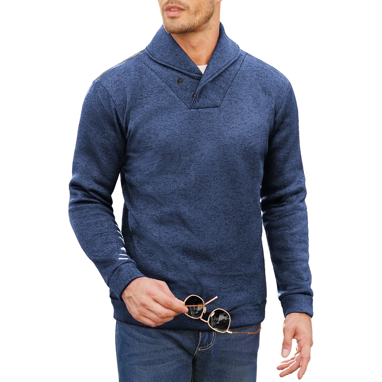 Pull Avec Col Pour Hommes – Image 6