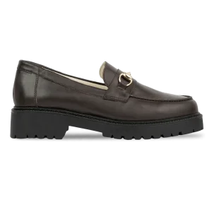 Nova: Mocassin Femmes - Cuir Marron