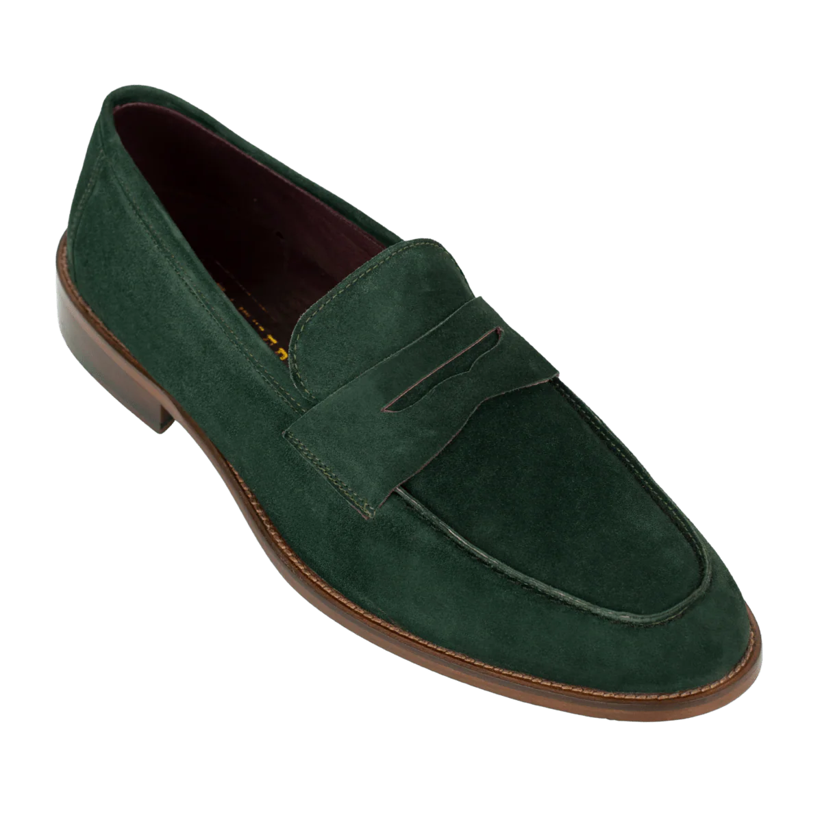 Nowell: Mocassin Homme - Daim Vert Oxford – Image 6