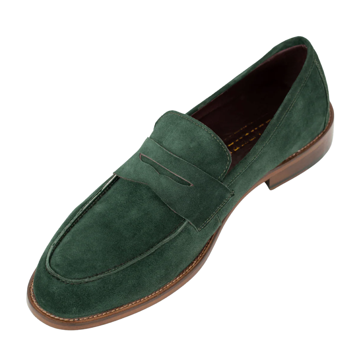 Nowell: Mocassin Homme - Daim Vert Oxford – Image 7