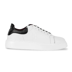 Palmer: Sneakers Homme - Cuir Blanc N'