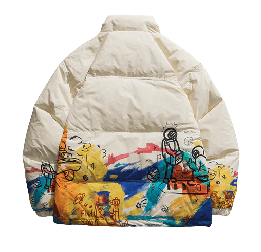 Doudoune japonaise Space – Image 3