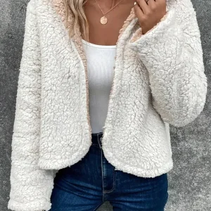 Veste Chaude à Capuche pour Femmes