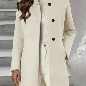 Trench-coat de Longueur Moyenne pour Femmes