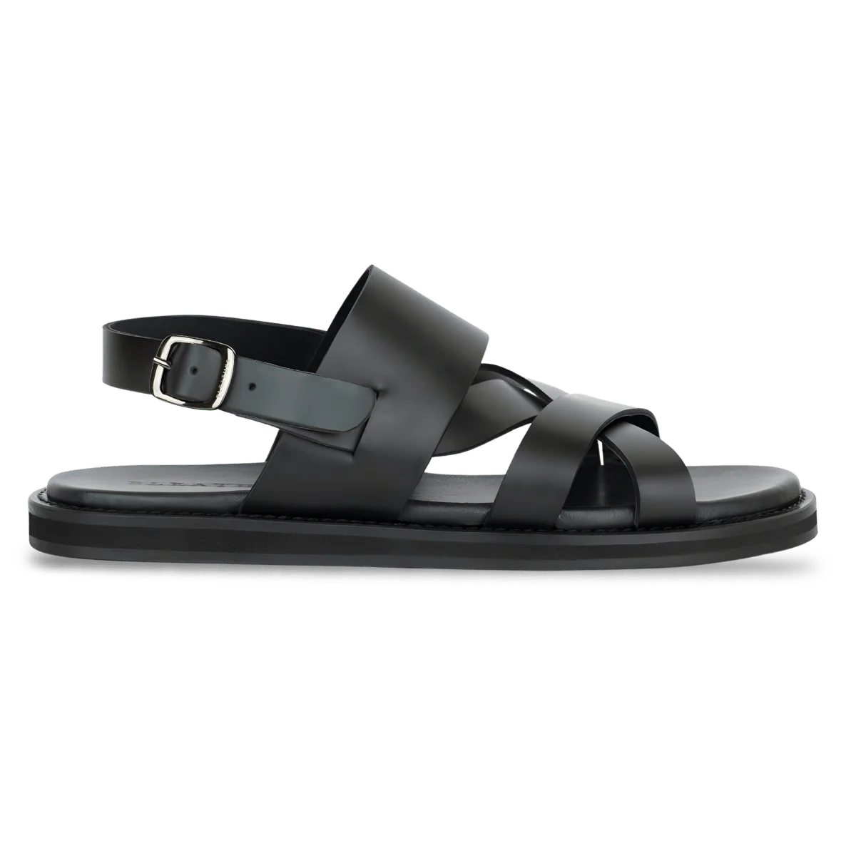 Thalor: Sandales Homme - Cuir Noir – Image 2
