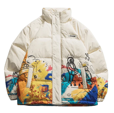 Doudoune japonaise Space